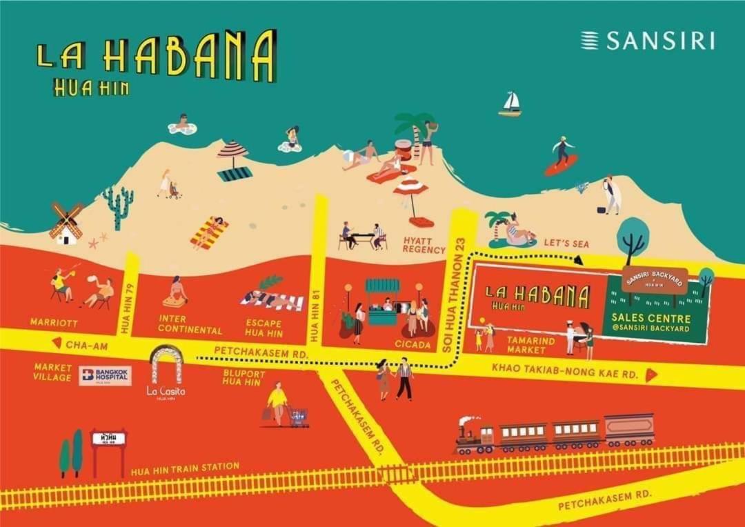 Aparthotel Lahabana Huahin Exterior foto